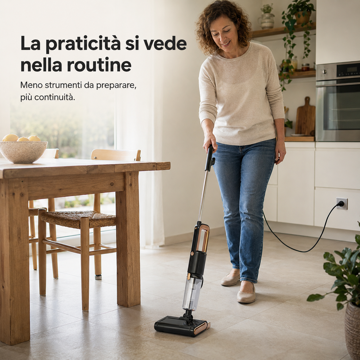 LavaPronto™ DuoClean - Aspirapolvere e lavapavimenti 2-in-1 per semplificare la pulizia quotidiana dei pavimenti