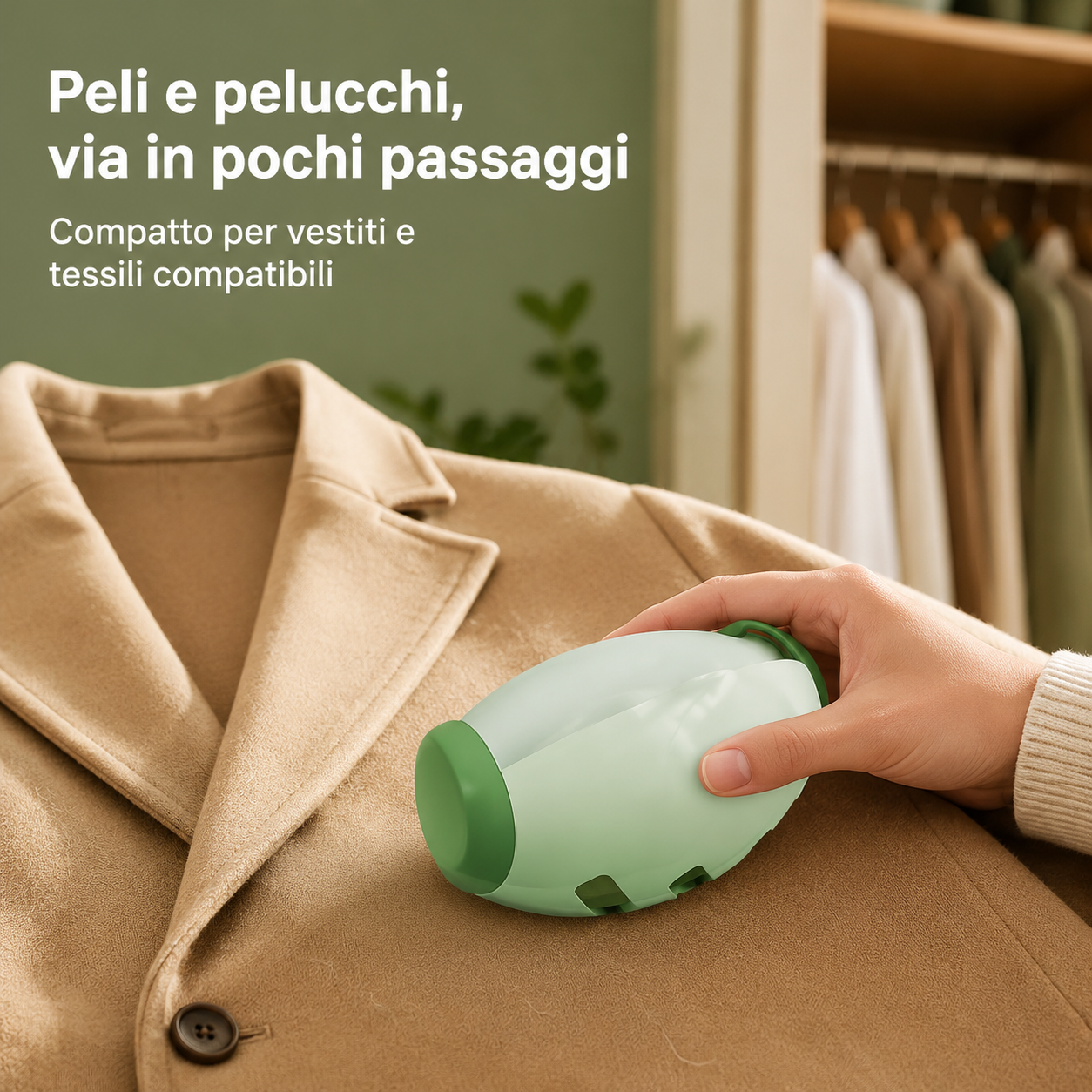Rullo adesivo per peli di animali e vestiti